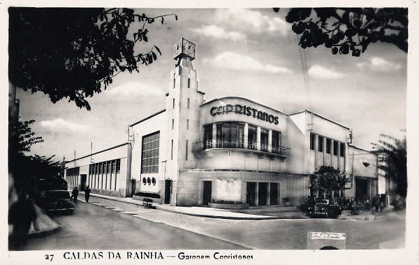 N.� 27 - Portugal Caldas da Rainha Garagem Capristanos - Editor Passaporte Loty (Editado em 1951) - Dimens�es: 9x14 cm. - Col. Miguel Chaby