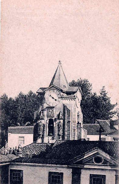 S/N - Portugal - Caldas da Rainha Torre da Igreja matriz - Editor Jos� da Silva Dias (Editado em 1912) - Dimens�es: 14x9 cm. - Col. MiguelChaby