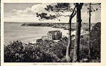 N� 10075 - Cascais. Bahia e Vista Geral - Editor n�o indicado (c. 1900) - SD - Dim. 14x8,9 cm. - Col. A. Monge da Silva