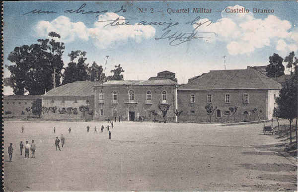 N� 2 - Quartel Militar - Editor desconhecido - Circulado em 1914 - Dim. 136x87 mm - Col. A. Monge da Silva (cerca de 1912)