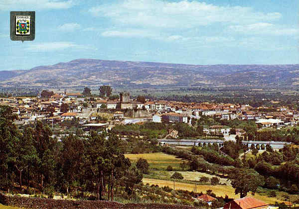 N.� 781 - CHAVES (Portugal) Vista geral - Edi��o LIFER, Porto; Fotografia de FISA - S/D - Dimens�es: 14,8x10,4 cm. - Col. HJCO (Circulado em 1970)
