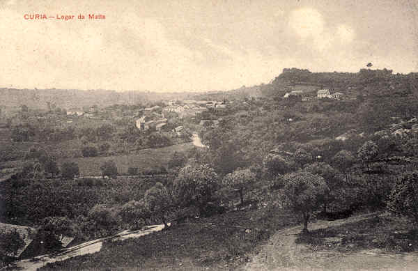 SN69 - CURIA - Lugar da Mata - Editor n�o indicado - Dim. 14,0x9,1cm - Col. A. Sim�es (007).