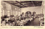 N� 02 - Portugal - Curia Grande Hotel. Sala de Jantar - Ed. Grande Hotel Curia - Dim.13,9x8,9 cm - Circ. 9-1938 Col. A. Sim�es (129).