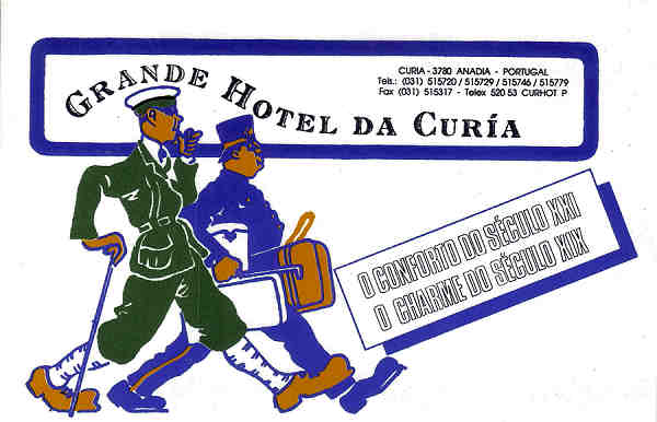 SN - Grande Hotel da Curia - Ed. Grande Hotel da Curia - Dim.14,6x10,4 cm - Col. A. Sim�es (396-2).