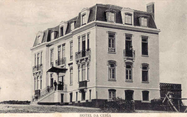 SN - HOTEL DA CURIA - Editor n�o indicado. - Dim. 13,8x8,7cm - Col. A. Sim�es (003).