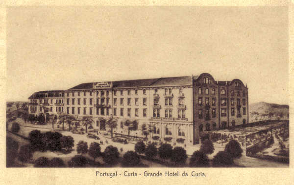 SN - Portugal - Curia - Grande Hotel da Curia - Ed Grande Hotel da Curia - Dim. 14,0x9,0 cm - Col. A. Sim�es (122-1).
