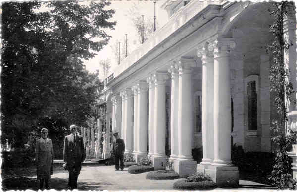 SN - ARCADA DO BALNE�RIO - Ed. da Soc. das Aguas da Curia - Dim. 13,7x8,8cm - Circ. 9-1947 - Col. A. Sim�es (168-1).