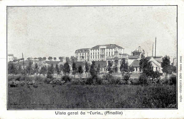 SN - Vista geral da Curia - Ed. Fotografia DORA-ANADIA (ARCOS) - Dim.14,1X9,1 cm - Col. A. Sim�es (020).