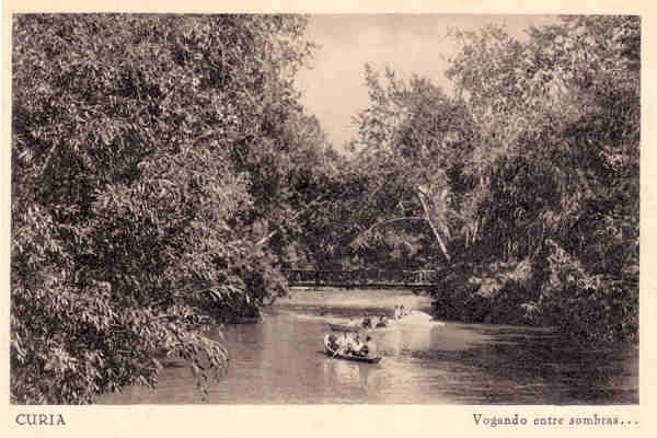 SN - CURIA Vogando entre sombras... -  Ed. Casa dos Bordafos e Crochets das Ilhas - Dim. 14,2x9,5 cm - Col. A. Sim�es (169).