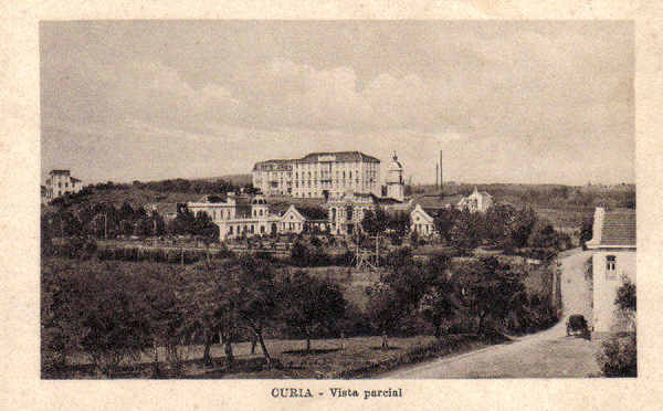 SN - CURIA-Vista parcial - Ed. Alberto Malva, Lisboa (caderneta) - SD - Dim. 14,4x8,9cm - Col. A. Sim�es (303).