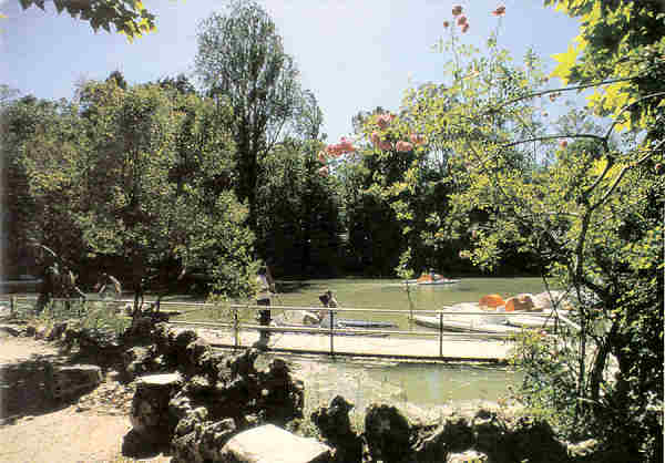 N� 29 - CURIA - Portugal - Parque. Um recanto - Ed. Junta de Turismo da Curia - 14,9x10,5 cm. - Col. A. Sim�es 1050.