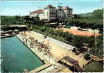SN - CURIA - Palace Hotel - T�nis e Piscina - Ed. Alexandre d'Almeida - 14,9x10,4 cm - Col. A. Sim�es 1029.