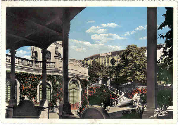 SN - CURIA Vista do Grande Hotel - Edi��o do Grande Bazar de Arte Regional-�E.F.N.�-Dim. 15.1x10,5 cm-Circ. em_1960.Col. A.SIMOES (234-2)(Foto_Cor).