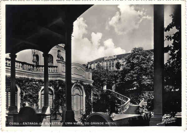 SN - VISTA DO GRANDE HOTEL-Edi��o do Grande Bazar de Arte Regional �E.F.N.� - Dim. 15.1x10,6 cm - Circ. em 1960-Col. A SIMOES (234-1-Foto_pret).