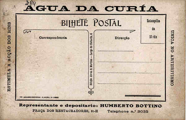 N� 49 Album postal Tauromachico - Publicidade do Representante e depositario das Ag da Curia - Ed. Abreu e Martins,Largo do Calhariz, 4 - Dim.13,8x9,1 cm - Col. A Sim�es (384).jpg