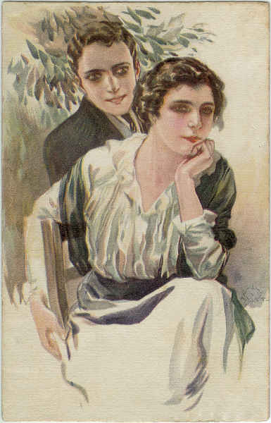 N� 2860 - Propriet� artistica riservata 274-6 Uff. Rev. Stampa Milano 1-12-17 N�2860 - Dim. 14x9 cm - Col. M. Soares Lopes