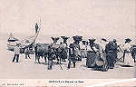 N� 134 - Portugal. Espinho. A Caminho da Rede - Editor Emilio Biel - SD - Dim. 14x9 cm. - Col. M. Chaby