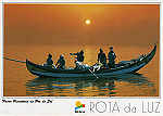 N.� 35 - ROTA DA LUZ Faina Piscat�ria ao P�r do Sol - Ed. Artes Gr�ficas - S/D - Dim. 15x10,5 cm - Col. M�rio Silva.
