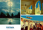 N� 1130 - F�TIMA. Lembran�a - Edi��o Maur�cio, F�tima - Circulado em 1970 - Dim. 15,1x10,5 cm - Col. A. Monge da Silva