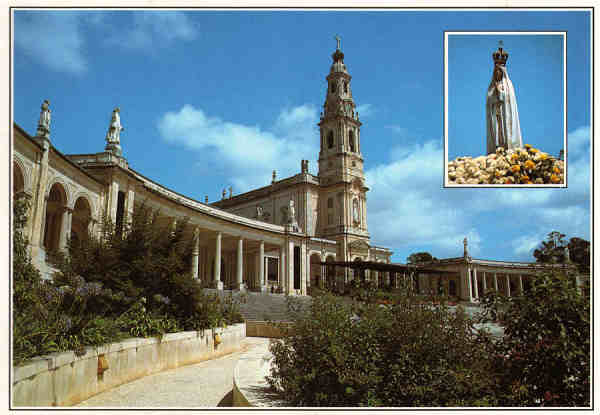 N.� 560 - F�TIMA Santu�rio - Ed. Miss�es Consolata - SD - Dim. 15x10,5 cm - Col. M�rio Silva