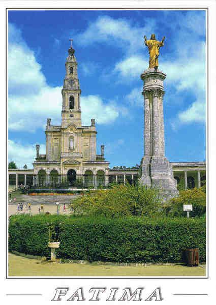 N.� 564 - F�TIMA (Portugal) Santu�rio - Ed. Miss�es Consolata. Apartado,5 2496-F�TIMA, Codex. PORTUGAL - S/D Dim. 10,5x15 cm.  - Col. Manuel e F�tima B�ia (2009).