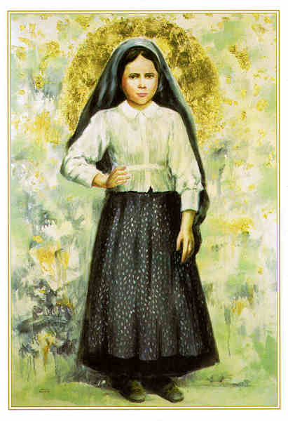 N.� 616 - F�TIMA (Portugal) Jacinta Marto - Ed. Miss�es Consolata. Apartado,5 2496 - F�TIMA, Codex. PORTUGAL - S/D Dim. 10,5x15 cm.  - Col. Manuel e F�tima B�ia (2009).