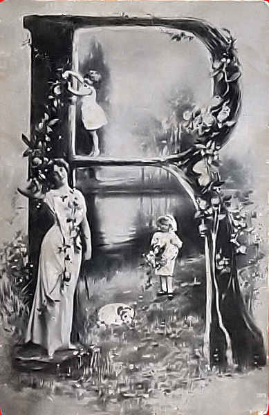 SN - Edi��o an�nima - Desenho P Mar� Gr - Dim. 12,9x8,1 cm - Col. Am�lcar Monge da Silva (cerca de 1900)