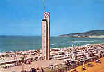 N� 6 - FIGUEIRA DA FOZ. Praia de Banhos - Editor Comiss�o Municipal deTurismo da Fig da Foz - SD - Circulado em 1963 - Dim. 14,9x10,4 cm - Col. A. Monge da Silva