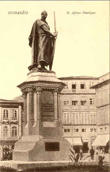 S/N - Guimar�es: D. Affonso Henriques - Sem indica��o do editor - S/D - Dimens�es: 9x14,1 cm. - Col. Aur�lio Dinis Marta.