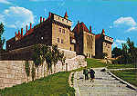 N.� 270 - GUIMAR�ES (Portugal) Pa�o dos Duques, visto do �ngulo SE - Colec��o Passaporte (LOTY)- TEL.572850-LISBOA - SD - Dim. 14,6x10,3 cm - Col. F�tima B�ia (1985)