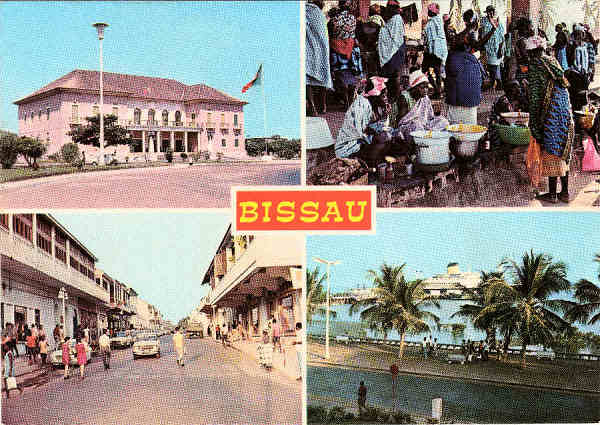 N.� 544 - BISSAU - Edi��o COMER - S/S - Dimens�es: 15x10,5cm. - Col. M�rio Silva (1973).