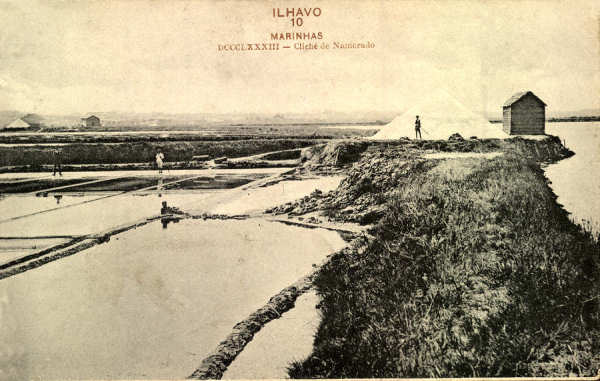 N.� 10 - �LHAVO. Marinhas - DCCCLXXXIII-Clich� de Namorado - Edi��o da Pap. e typ. de Paulo Guedes & Saraiva, �urea 80 - Portugal Lisboa - S/D - Dimens�es: 13,7x8,8 cm. - Col. Carvalhinho.