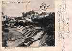 N.� 8 - LEIRIA (1903) Uma Queda do Rio Liz junto ao semin�rio - Editor Union Postale Universelle_Dimens�es:  14x9 cm. - (Circulado em 11/11/1904) - Col. R. Gaspar.