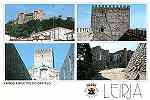 N.� 17 - LEIRIA-Portugal V�rios aspectos do Castelo - Edi��o da Regi�o de Turismo de Leiria, Rota do Sol - S/D - Dimens�es: 15x10 cm. - Col. R. Gaspar.