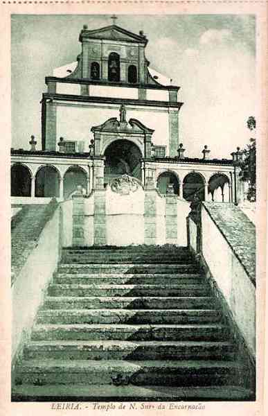 S/N - LEIRIA - Templo de N. Snr� da Encarna��o - Editor n�o indicado - Dimens�es: Col. R. Gaspar.