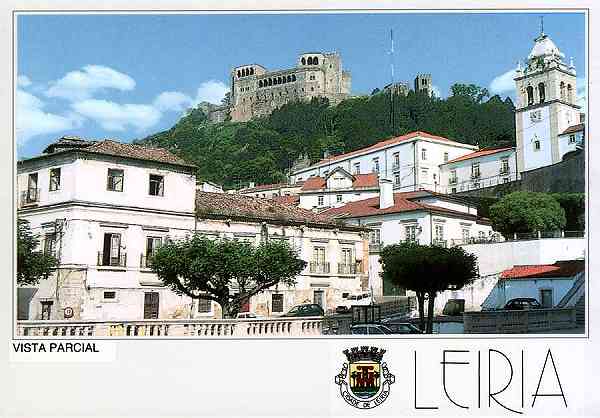 N.� ? - LEIRIA-Portugal Vista Parcial - Edi��o da Regi�o de Turismo de Leiria, Rota do Sol - S/D - Dimens�es: 15x10 cm. - Col. R. Gaspar.