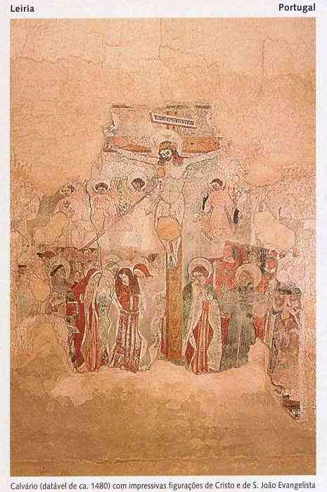 S/N - LEIRIA-Portugal. Igreja de S. Francisco. Calv�rio - Editor: Foto Ant�nio Sequeira. Imagem gratuitamente oferecida pela RTL, F - S/D - Dimens�es: 11x16 cm. - Col. R. Gaspar.