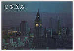 N.� A10 - LONDON - Big Ben - Ed. Thomas & Benacci Ltd. LONDON - Tel.(01)4032835 Printed in Italy RIALTO - SD - Dim. 14,8x10,3 cm - Col. Manuel B�ia (1986)
