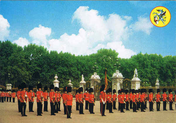 Lo60 - LONDON - Changing of the Guard. - Ed. Thomas & Benacci Lda. - LONDON Tel.(01)4032835 RIALTO Printed in Italy - SD - Dim. 14,8x10,3 cm - Col. Manuel B�ia (1986)