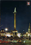 N.� 39 - LONDON. Nelson's Column and Trafalgar Square by night - Ed. FISA-Great Britain-LONDON Golden Shield Palaudarias, 26 Barcelona - Printed in Spain - SD - Dim. 10,3x14,8 cm - Col. Manuel B�ia (1986)