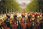 L41 - LONDON - The Life Guards in the Mall - Ed. Nutshell Cards Ltd 01-8714202 Photography Dick Scoones Printed in England - SD - Dim. 14,9x10 cm - Col. Manuel B�ia (1986)