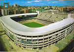 N� 128 - MADRID. Estadio Santiago Bernabeu - Ed. L. DOMINGUEZ - MADRID. ESCUDO DE ORO FISA I.G. - Palaudarias,26 - Barcelona - Printed in Spain - SD - Dim. 14,7x10,3 cm - Col. Manuel B�ia (1984)