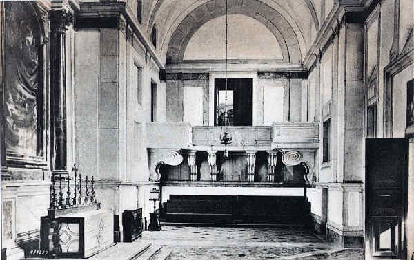 N� 8 - O Monumento de Mafra (Convento, Capella do Campo Santo) - Editor Joaquim Pedro Moreira, Mafra - Dim. 140x91 mm - Col. A. Monge da Silva (cerca de 1905)