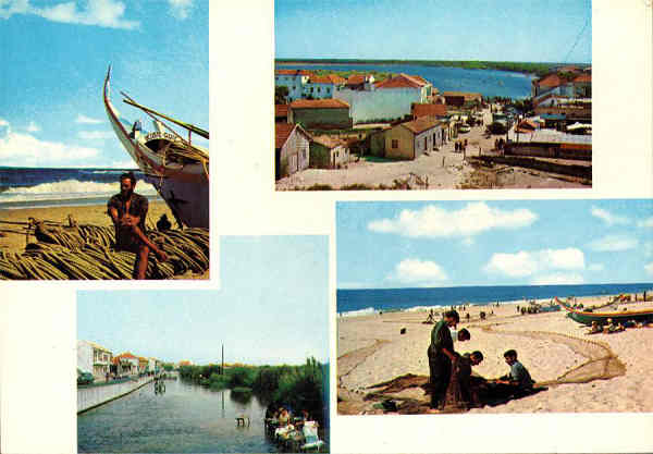 N.� 20 - PRAIA DE MIRA Diversos aspectos - Fotos e edi��o de BRUMA, LIMITADA, Coimbra, Tel. 22324 - S/D - Dimens�es: 15x10,3 cm. - Col. HJCO (Circulado em 1967)