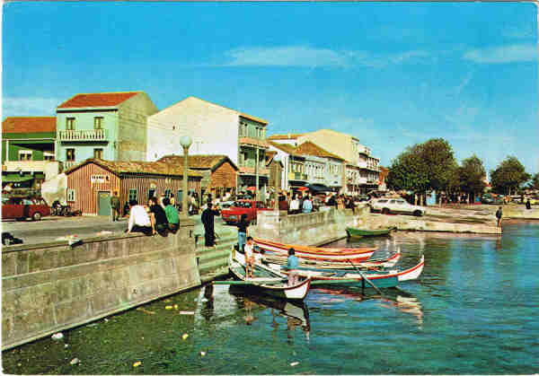 N.� 943 - PRAIA DE MIRA - PORTUGAL A Barrinha  - Ed. SUPERCOR Dist. por RAN-LISBOA R. Da Quintinha 70-B tel. 670.192-661.514 �NCORA - SD - Dim. 14,7x10,3 cm - Col. F�tima B�ia (1978).