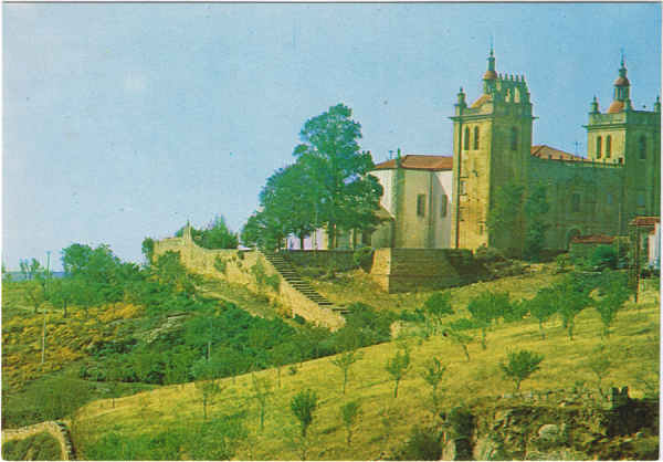 N.� 1492 - MIRANDA DO DOURO - PORTUGAL  Vista da S� Lado Nascente - Ed. "SUPERCOR" �NCORA Edi��es Art�sticas de Artigos para Felicita��es LISBOA IMPRICOR - SD - Dim. 14,8x10,3 cm - Col. Manuel B�ia (2003).