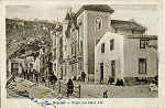 SN - Nazareth - Treyo Rua beira mar - Edi��o e chich� de �lvaro Laborinho - SD - Circulado em 1928 - Dimens�o 9x14 cm - Col. Miguel Soares Lopes.