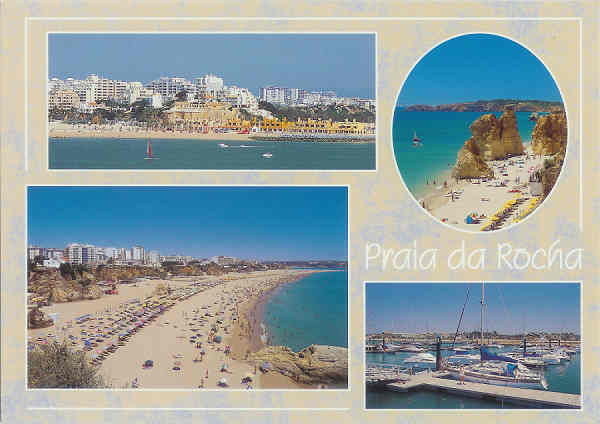 N� 314 - Praia da Rocha - Foto. Michael Howard - - Editor omitido - SD - Dim. 14,8x10,4 cm - Col. M. Soares Lopes.