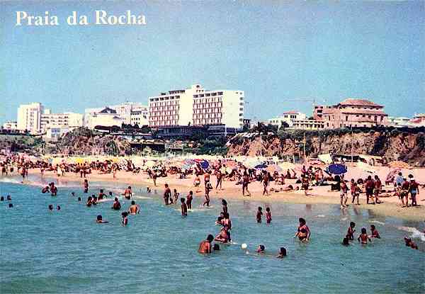 N.� 259 - Praia da Rocha-Portim�o-Algarve-Portugal - Edi��o Francisco Mas, Lda -  S/D - Dimens�es: 14,7x10 cm. - Col. Gra�a Maia