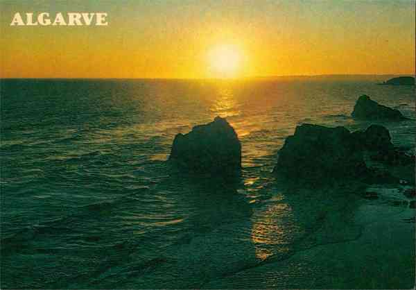 N.� 314 - P�r de Sol-Praia da Rocha-Algarve-Portugal - Edi��o Francisco Mas, Lda -  S/D - Dimens�es: 14,9x10,4 cm. - Col. Gra�a Maia